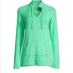Lilly pulitzer cassie popover green, size small